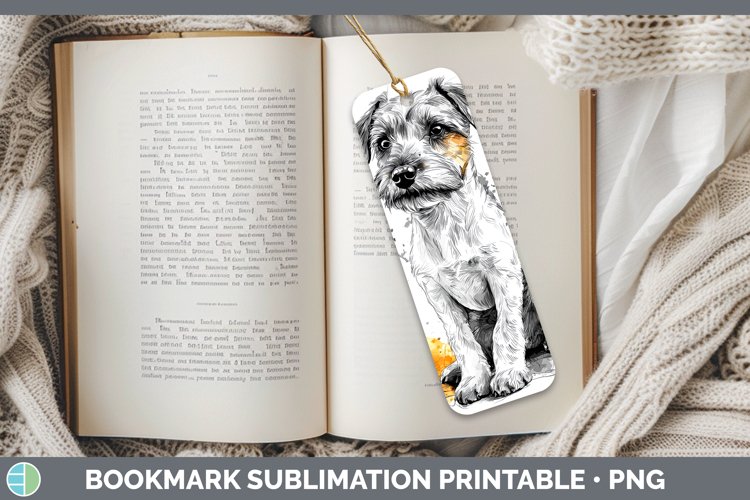 GorgeousWatercolor Splash Bookmark design.