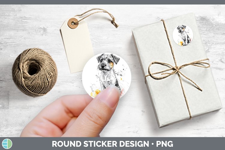 GorgeousWatercolor Splash Stickers design.
