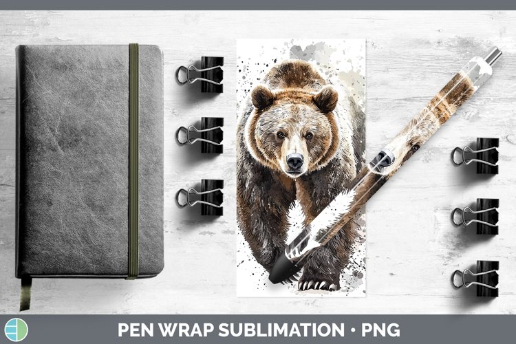 Grizzly Bear Clipart Image 6