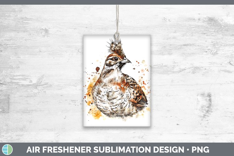GorgeousWatercolor Splash Air Freshener design.