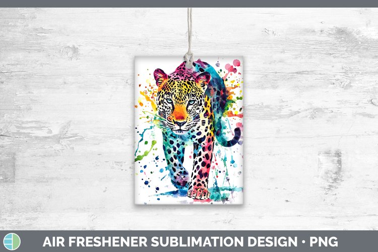 GorgeousWatercolor Splash Air Freshener design.