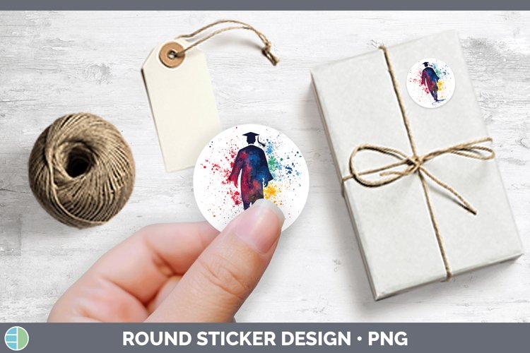 GorgeousWatercolor Splash Stickers design.