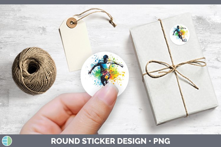 GorgeousWatercolor Splash Stickers design.