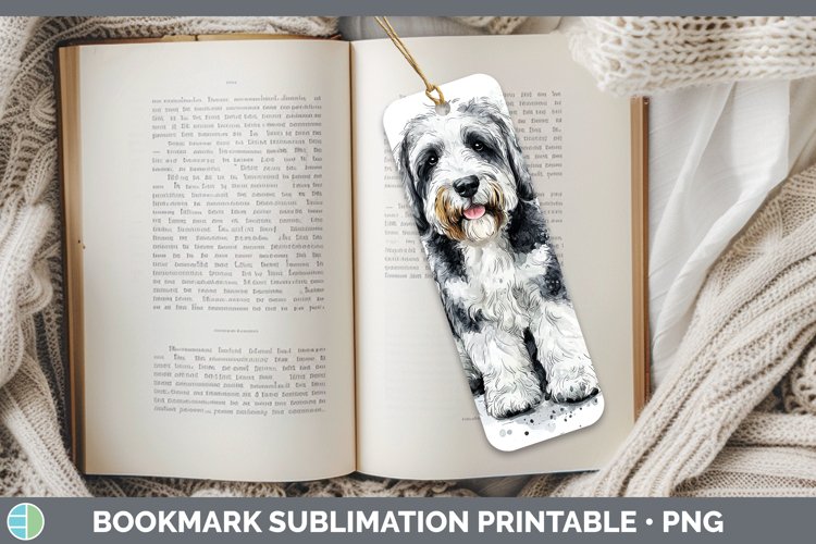 GorgeousWatercolor Splash Bookmark design.