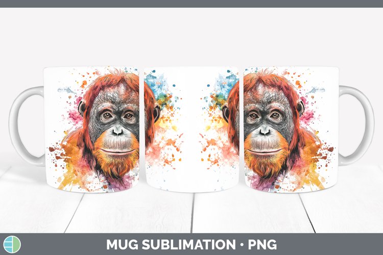 Orangutan Clipart Image 10