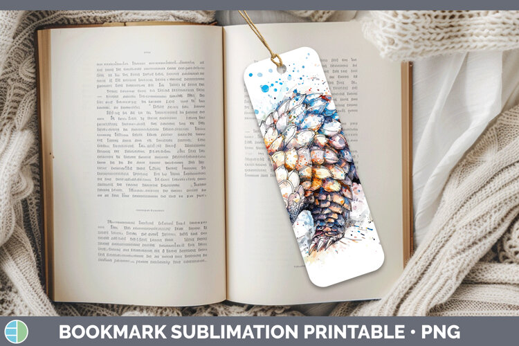 GorgeousWatercolor Splash Bookmark design.