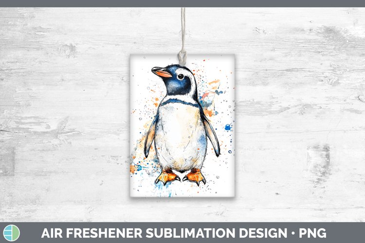 GorgeousWatercolor Splash Air Freshener design.