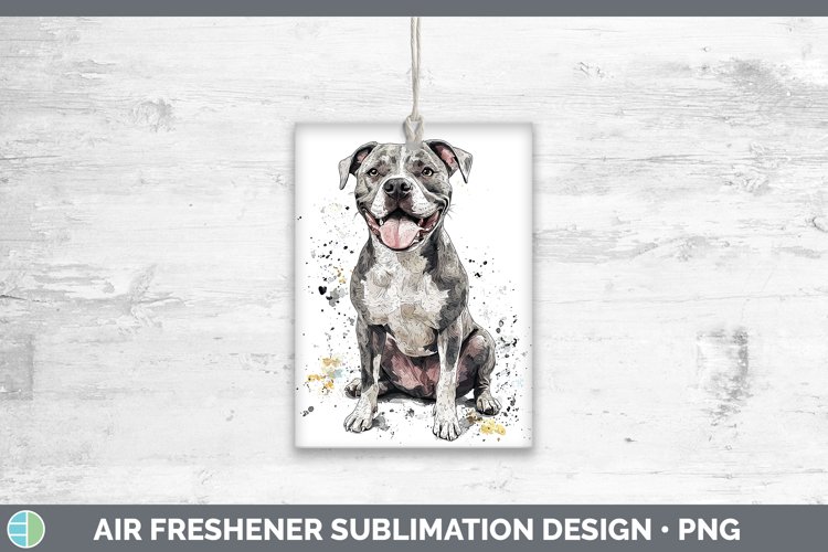 GorgeousWatercolor Splash Air Freshener design.