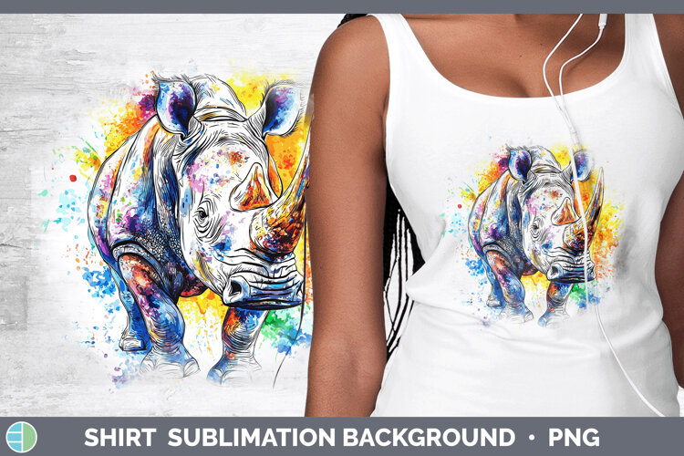 GorgeousWatercolor Splash Shirt design.