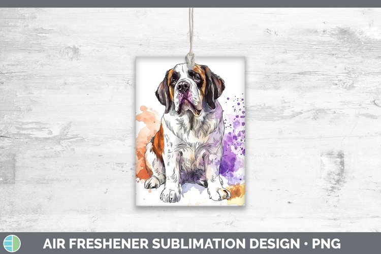 GorgeousWatercolor Splash Air Freshener design.