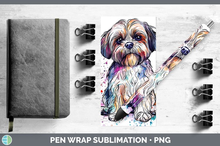 Shih Tzu Clipart Image 23