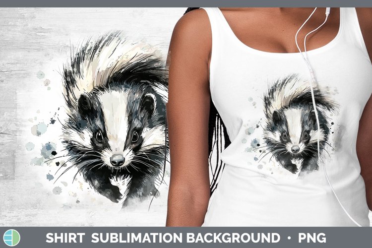 GorgeousWatercolor Splash Shirt design.