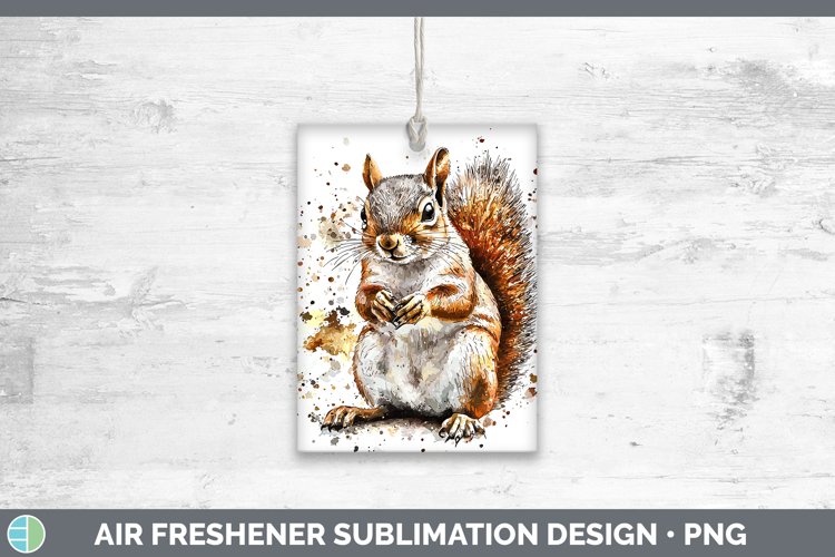 GorgeousWatercolor Splash Air Freshener design.
