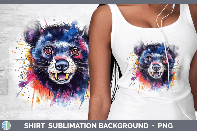 GorgeousWatercolor Splash Shirt design.