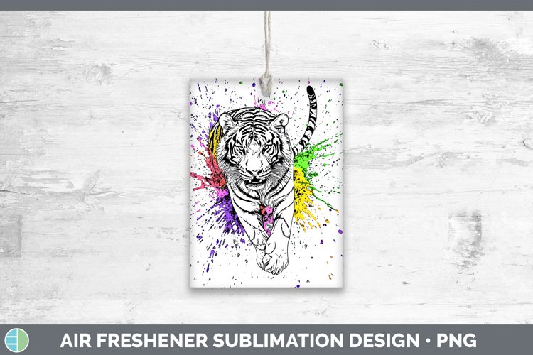 GorgeousWatercolor Splash Air Freshener design.