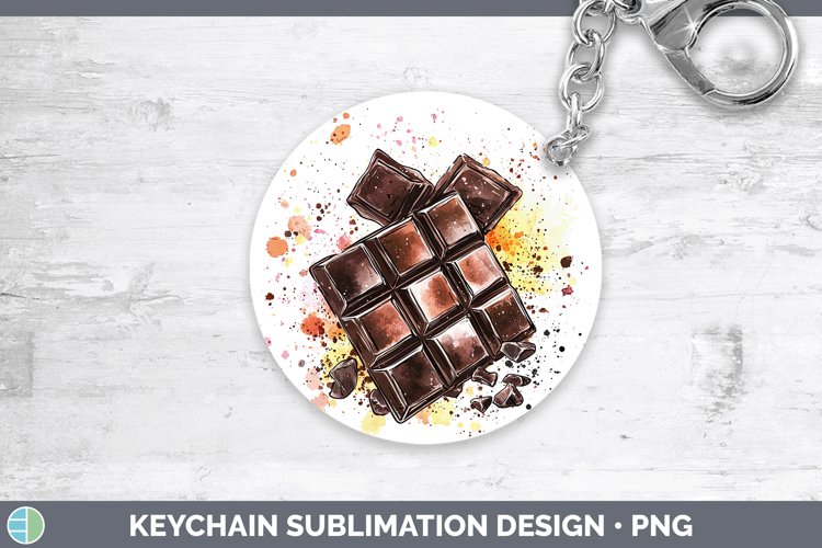 GorgeousWatercolor Splash Toy Keychain design.
