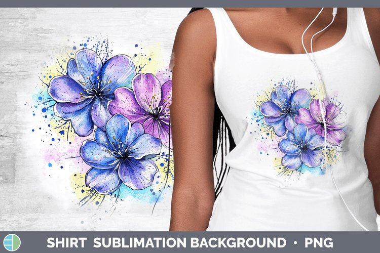 GorgeousWatercolor Splash Toy Shirt design.