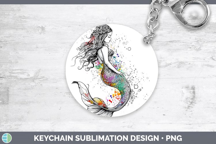 GorgeousWatercolor Splash Toy Keychain design.