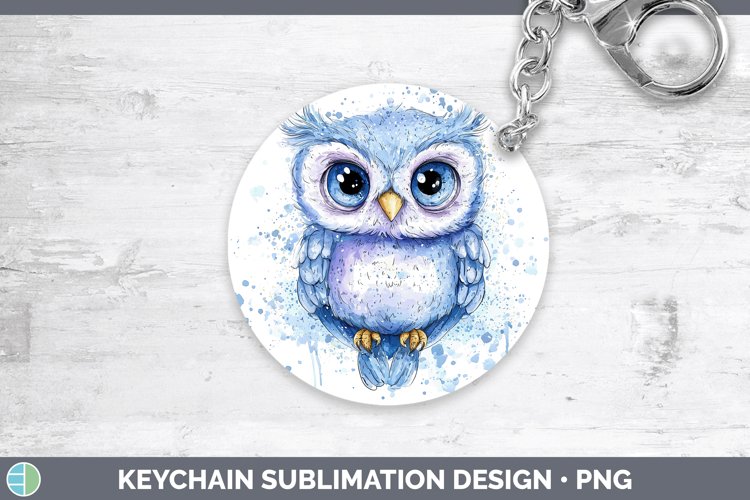 GorgeousWatercolor Splash Toy Keychain design.