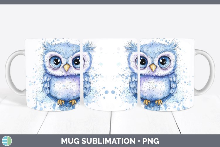 GorgeousWatercolor Splash Toy Mug Wrap design.