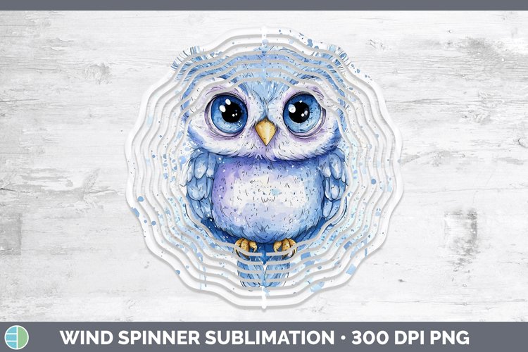 GorgeousWatercolor Splash Toy Wind Spinner design.