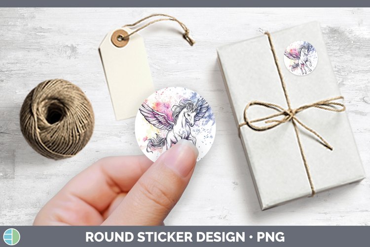 GorgeousWatercolor Splash Toy Stickers design.