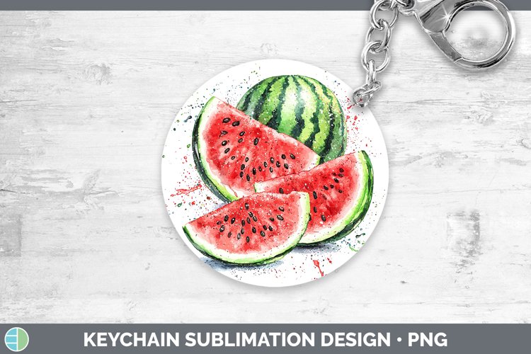 Watercolor Watermelon Clipart Image 9