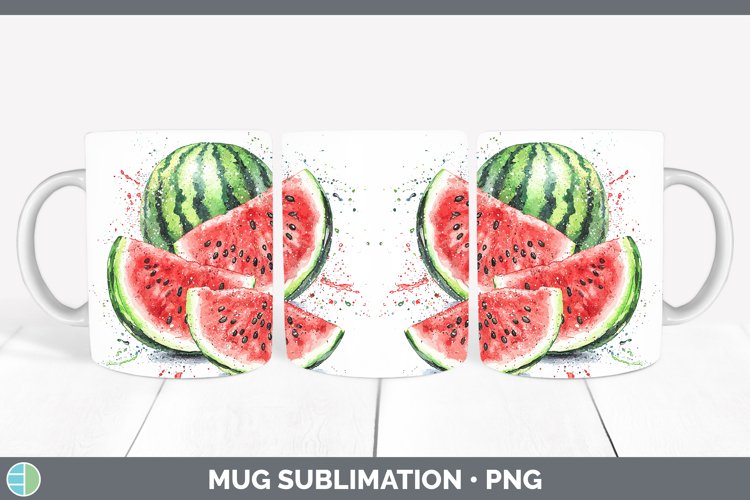 Watercolor Watermelon Clipart Image 8