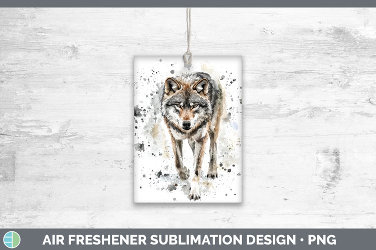 GorgeousWatercolor Splash Air Freshener design.