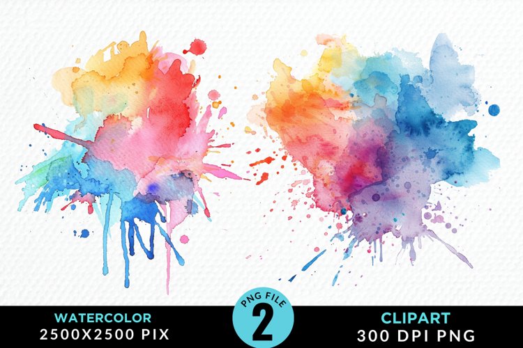 Paint Splatter Clipart Image 19