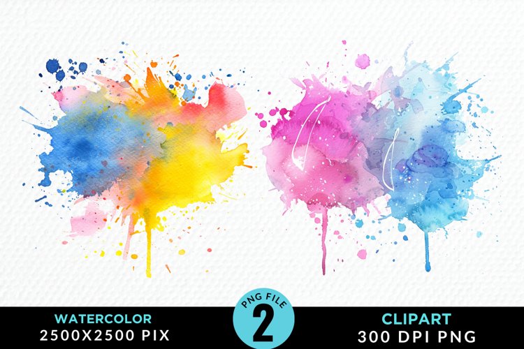 Paint Splatter Clipart
