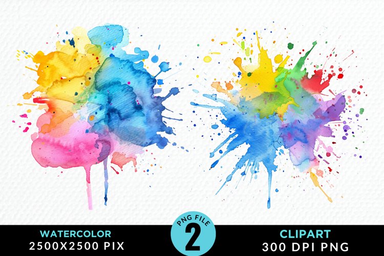 Paint Splatter Clipart Image 20