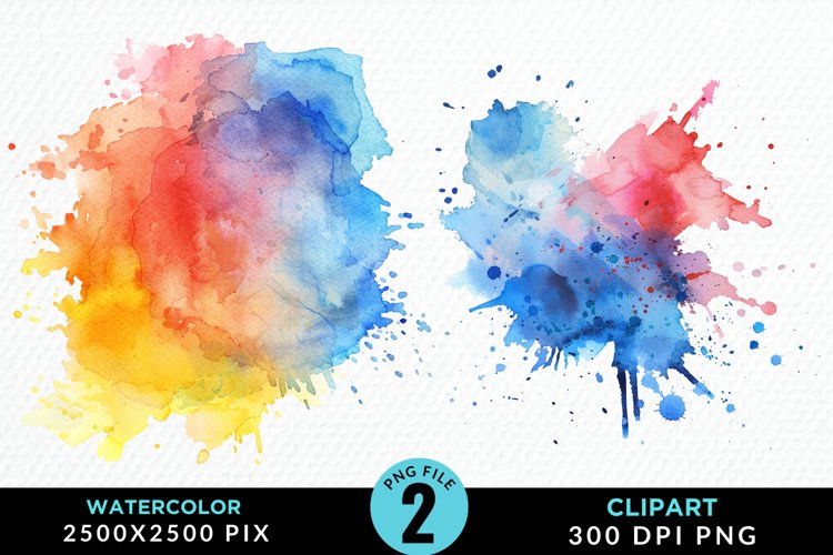 Paint Splatter Clipart Image 11
