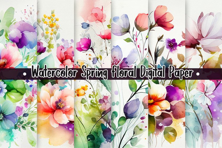 Spring Watercolor Clipart Image 6