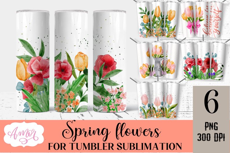 Watercolor Flowers Png Image 5