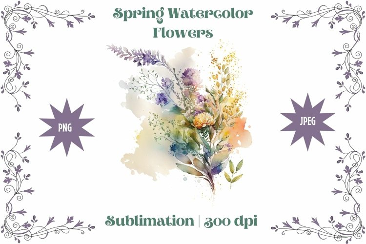 Flower Bouquet Clipart Image 20