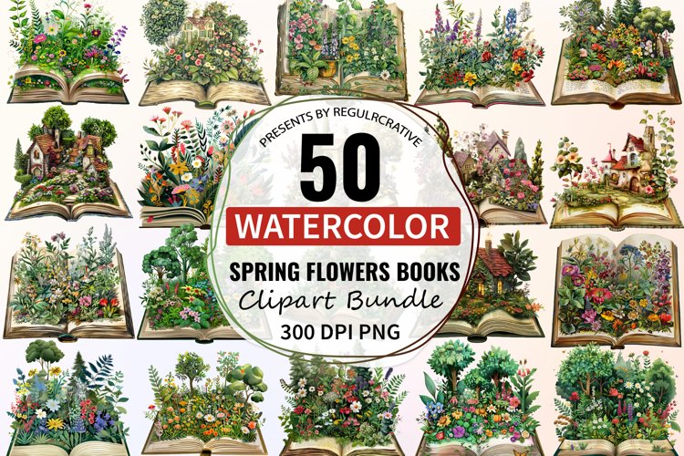 Spring Watercolor Clipart Image 19
