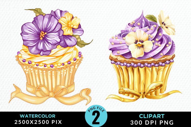 Cupcake Illustration Image 6