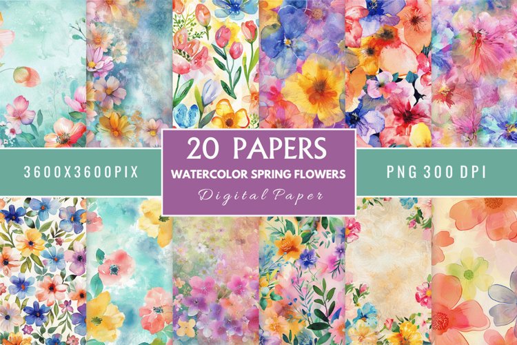 Spring Watercolor Clipart Image 20