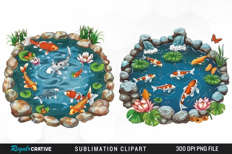 Watercolor Spring Garden Collection Clipart