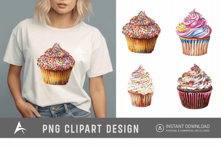 Cupcake Illustration Image 16