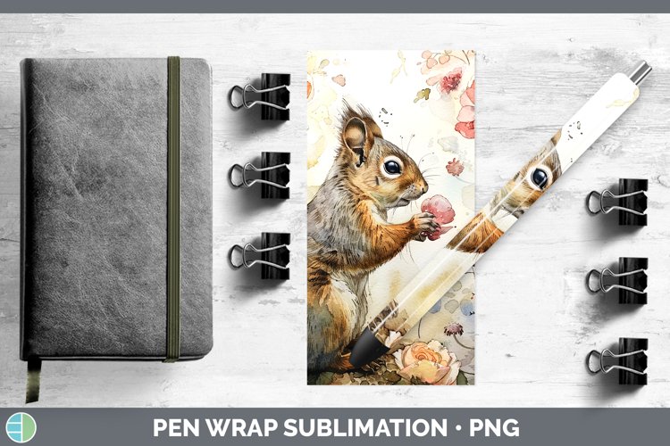 GorgeousWatercolor Pen Wrap design.