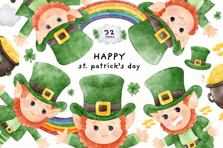 Leprechaun Clipart Image 11