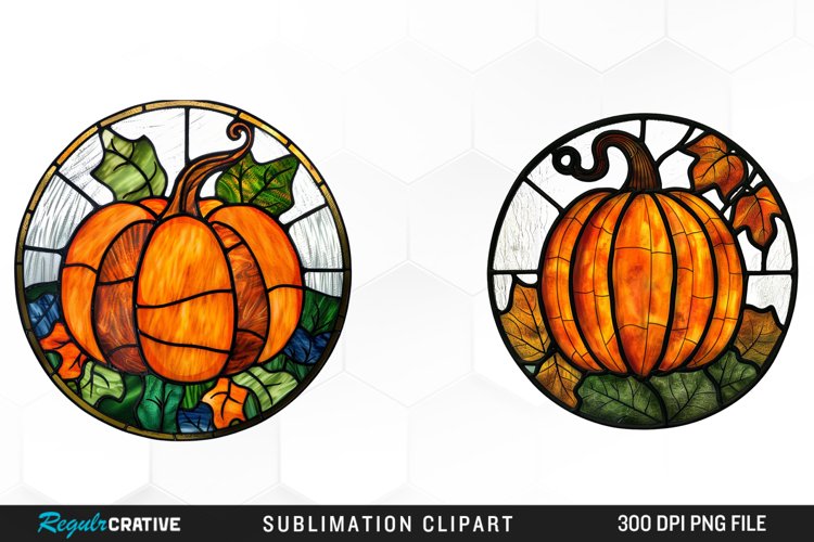 Watercolor Pumpkin Clipart Image 9