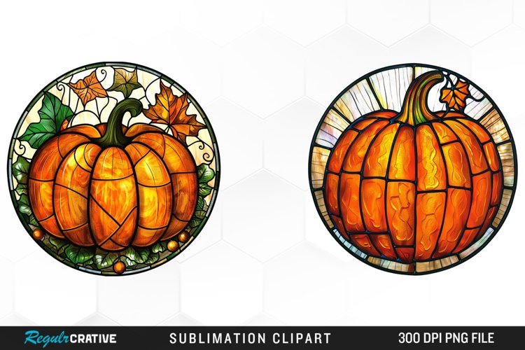 Watercolor Pumpkin Clipart Image 8