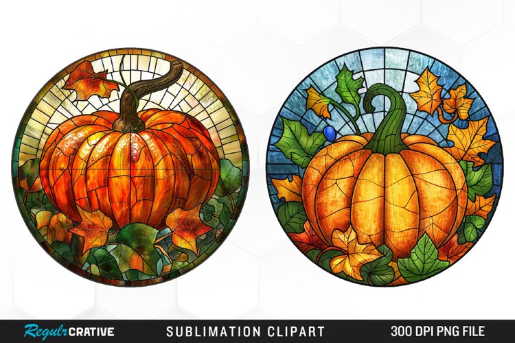 Watercolor Pumpkin Clipart Image 8