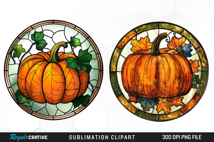 Watercolor Pumpkin Clipart Image 21