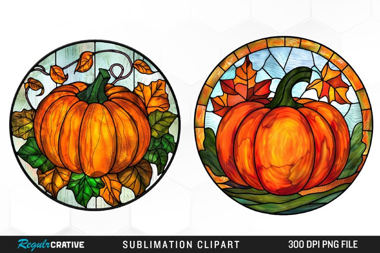 Watercolor Pumpkin Clipart Image 4