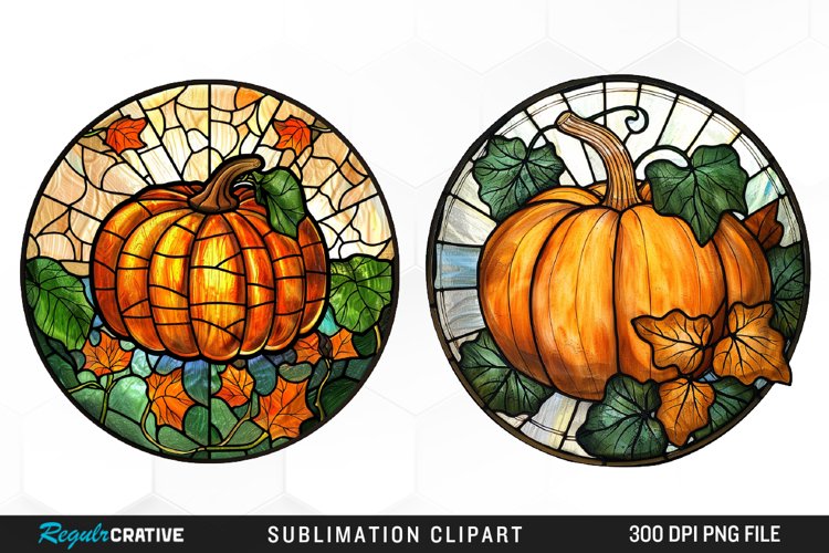 Watercolor Pumpkin Clipart Image 11