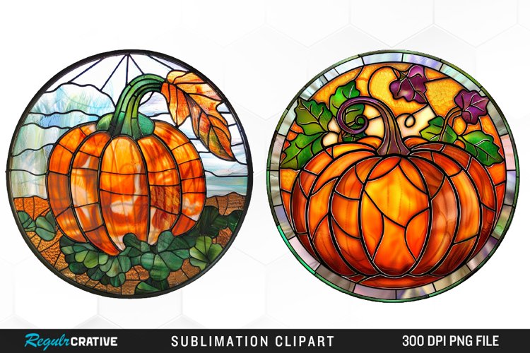 Watercolor Pumpkin Clipart Image 22